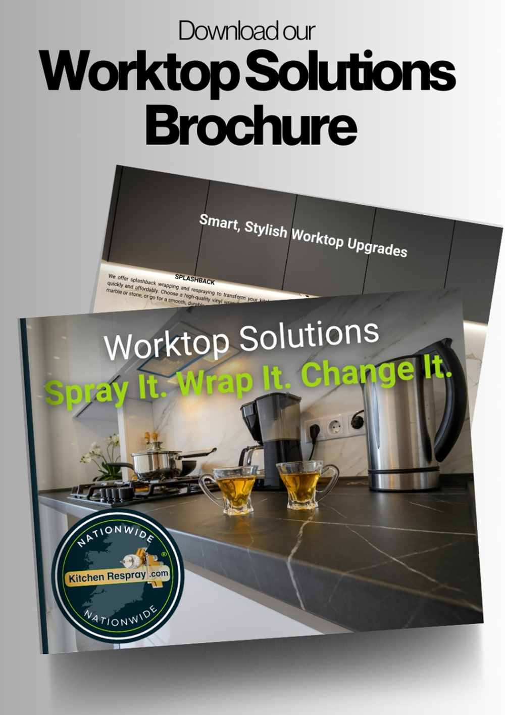 worktop PVC Respray Brochure